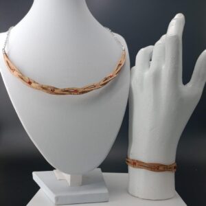 Parure collana e bracciale Teti | Anime Artigianali