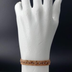 Bracciale Sinnet naturale bianco | Anime Artigianali