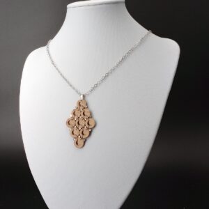 Collana Gea naturale bianco | Anime Artigianali